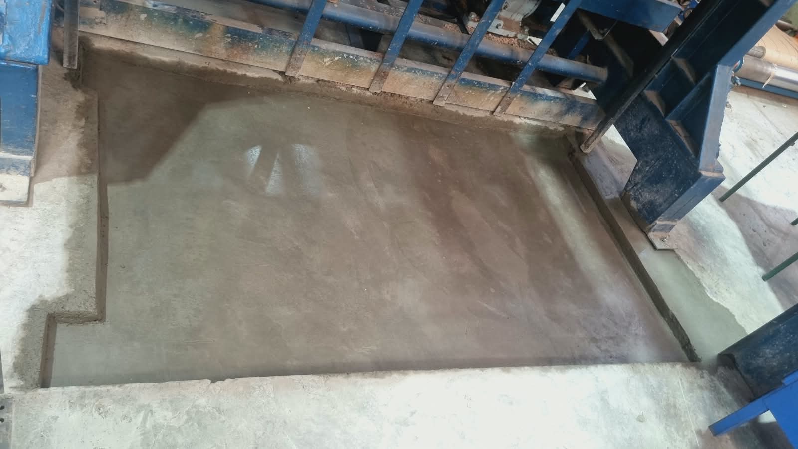 Trabajo de cimentación para maquinaria pesada