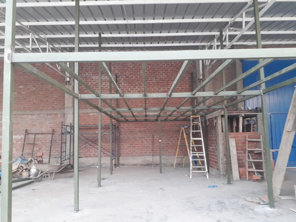 Estructura metálica de mezzanine fabricada por FAMIJ Soluciones Integrales